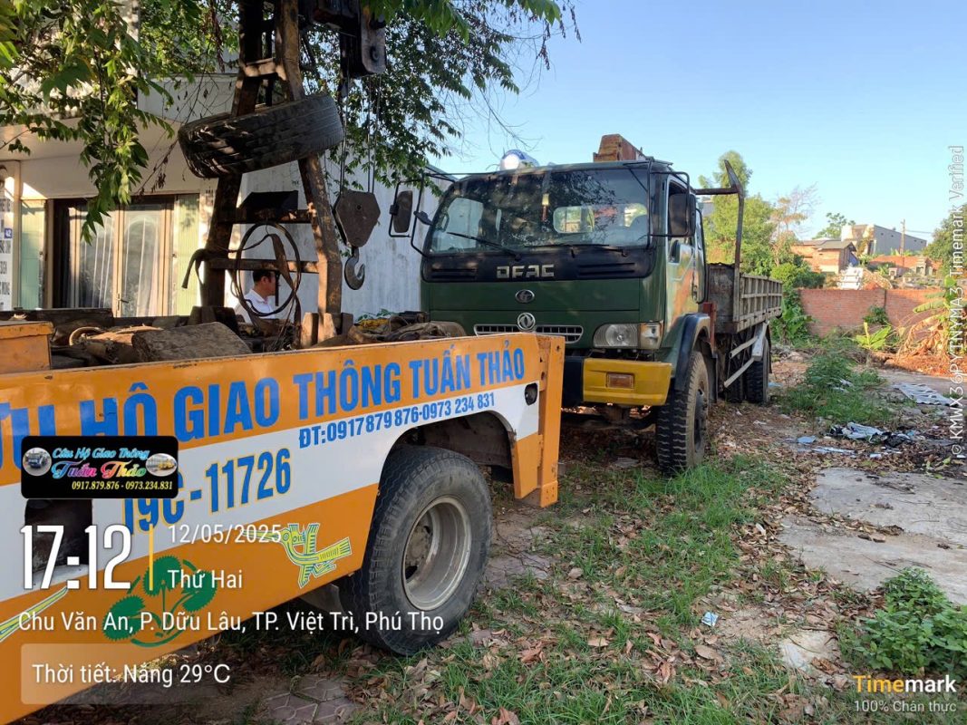 Cứu Hộ Ô Tô Phú Thọ 24/7