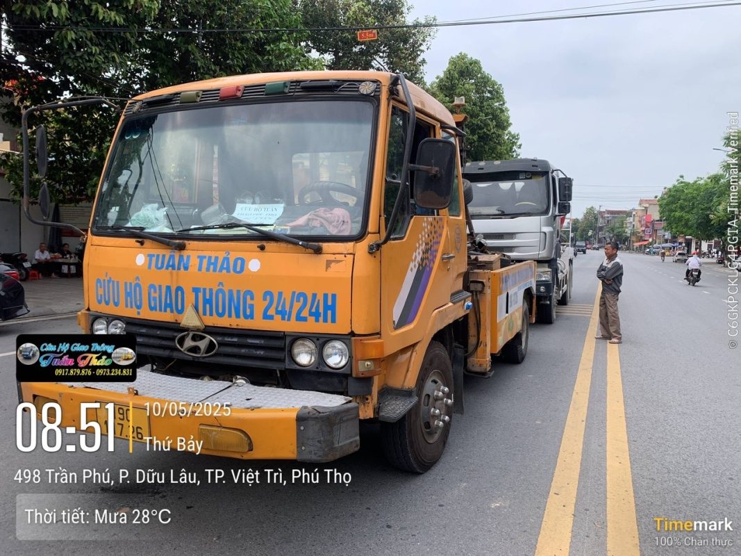 Cứu Hộ Ô Tô Phú Thọ 24/7