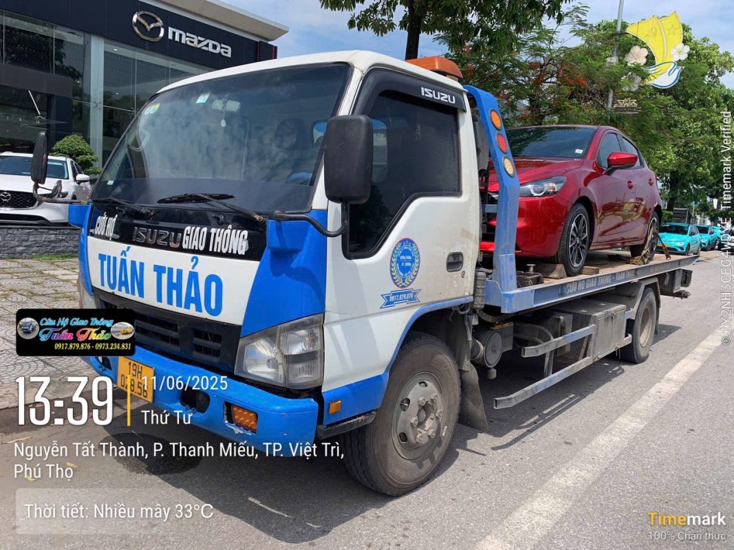 Cứu Hộ Ô Tô Phú Thọ 24/7