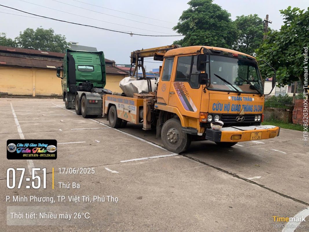 Cứu Hộ Ô Tô Phú Thọ 24/7