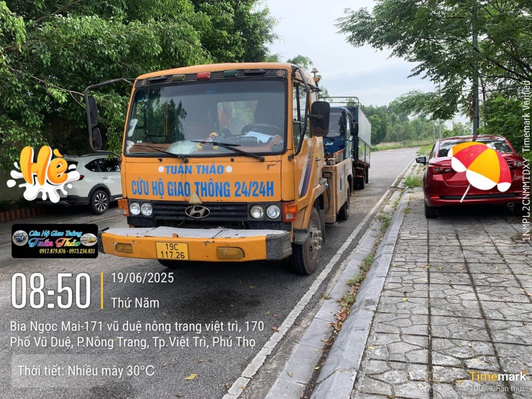 Cứu Hộ Ô Tô Phú Thọ 24/7