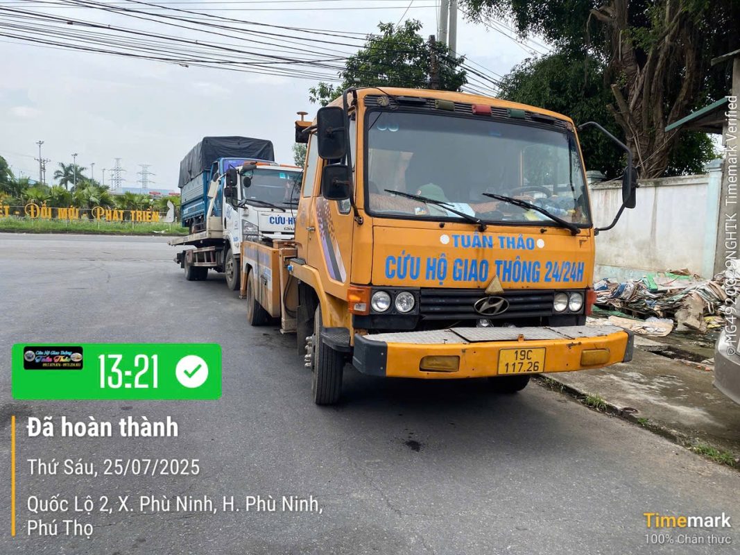 Cứu Hộ Ô Tô Phú Thọ 24/7
