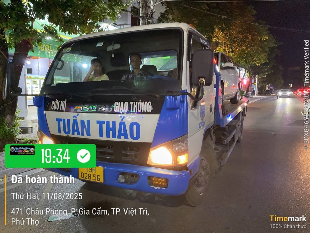 Cứu Hộ Ô Tô Phú Thọ 24/7